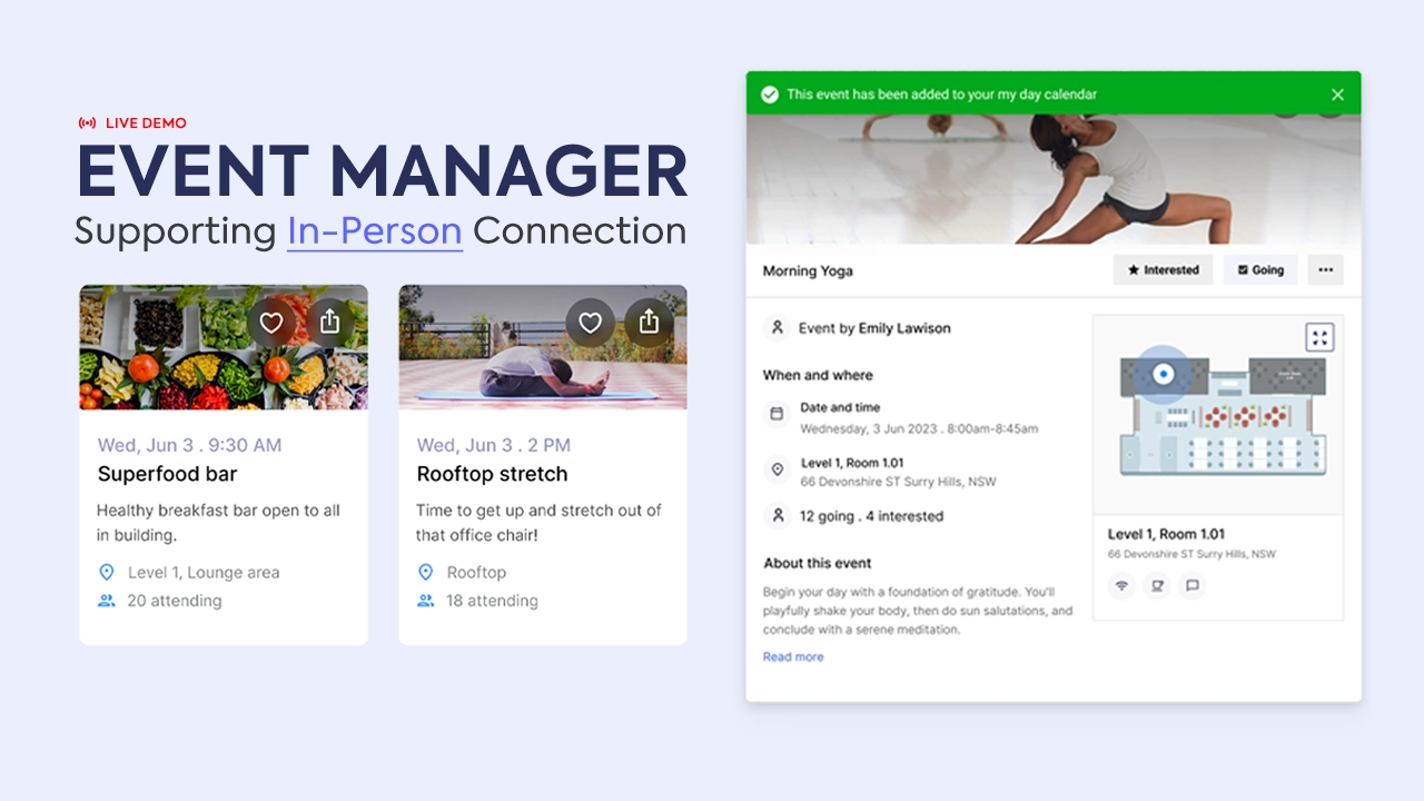 LIVE DEMO: Event Manager